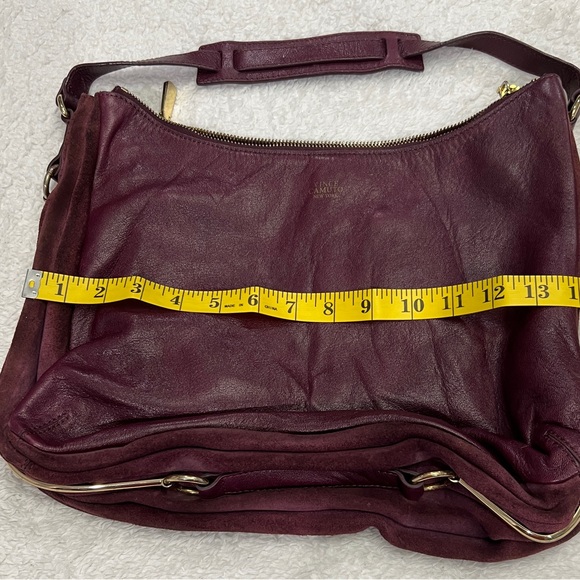 Vince Camuto New York Handbag, 100% Leather, burgundy color, - Picture 3 of 16